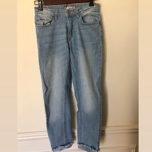 light wash denim
